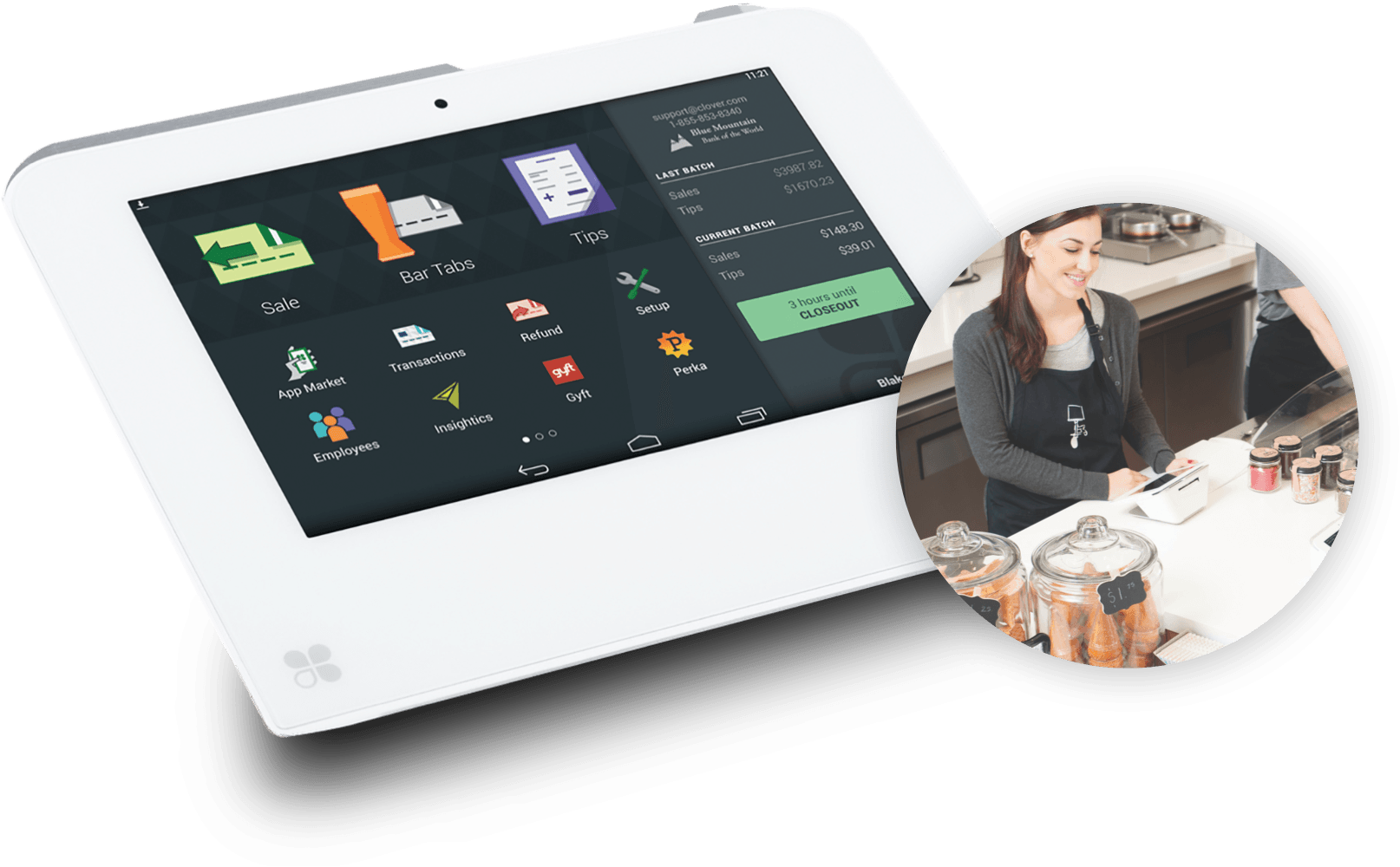 Clover Mini Products Ignite Payments